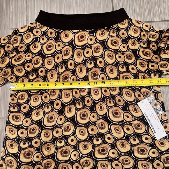 Vintage Worth Brand Bittersweet Klimt Dot Tunic wool sweater NWT dots circles - Picture 4 of 8